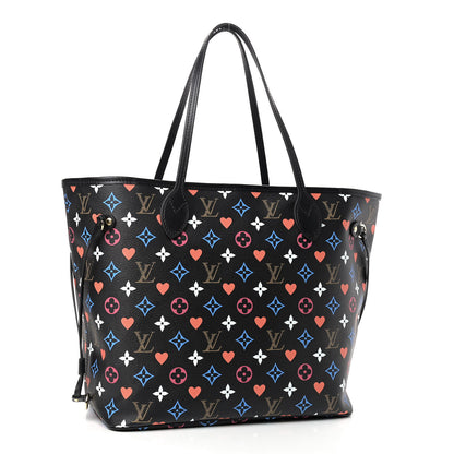 Louis Vuitton Game On Neverfull MM Black 3 of 9