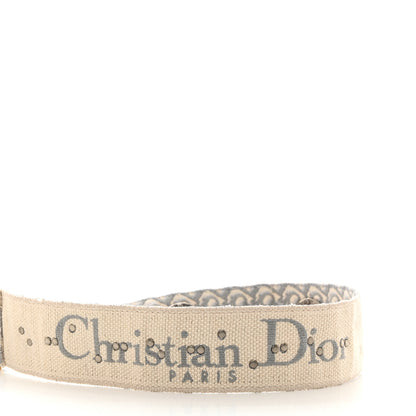 Christian Dior Oblique Studded Shoulder Strap Gris Multicolor 3 of 5
