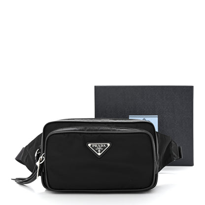 Prada Re-Nylon Saffiano Belt Bag L Black 13 of 13