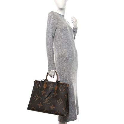 Louis Vuitton Reverse Monogram Giant Onthego GM 2 of 9