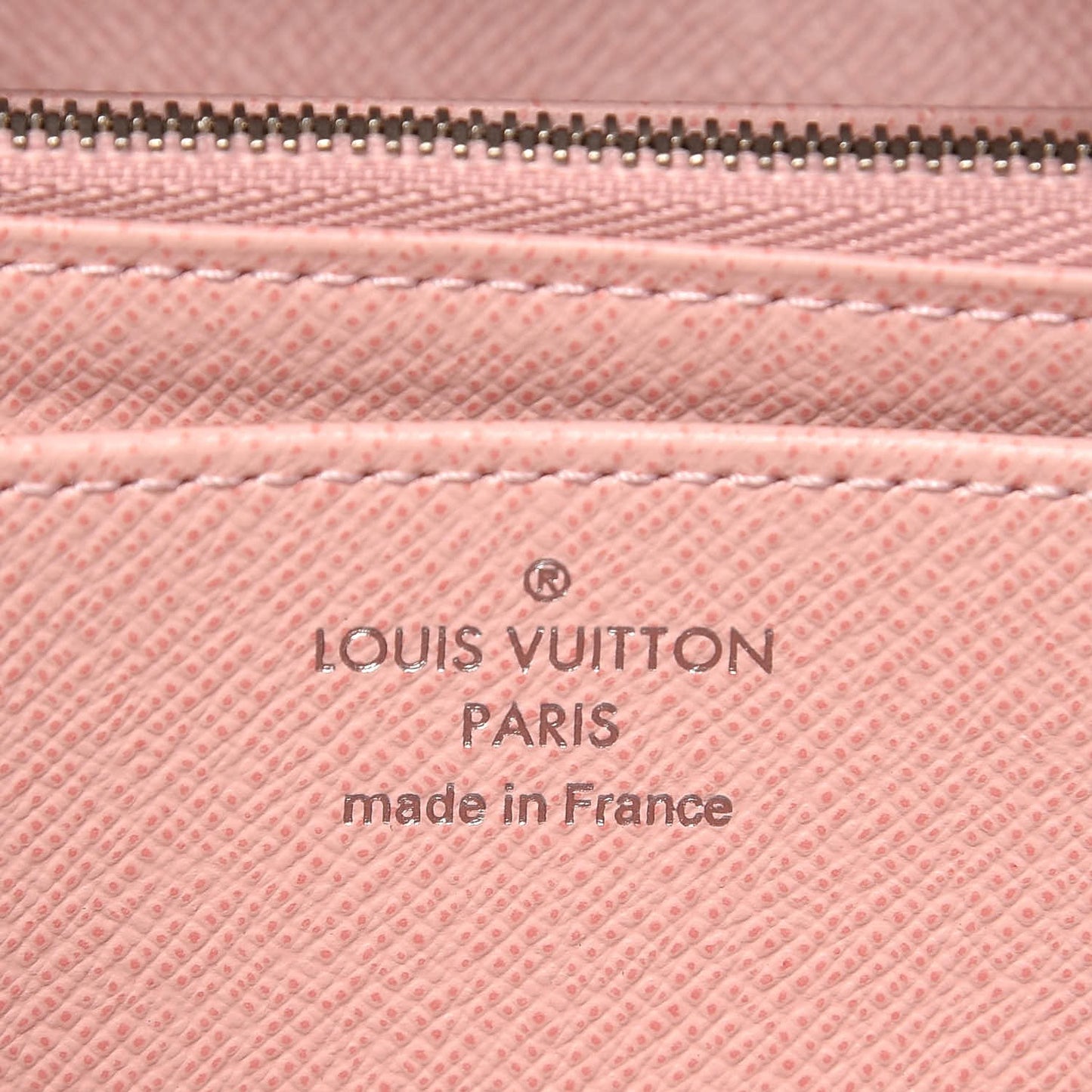 Epi Twist Wallet Rose Ballerine