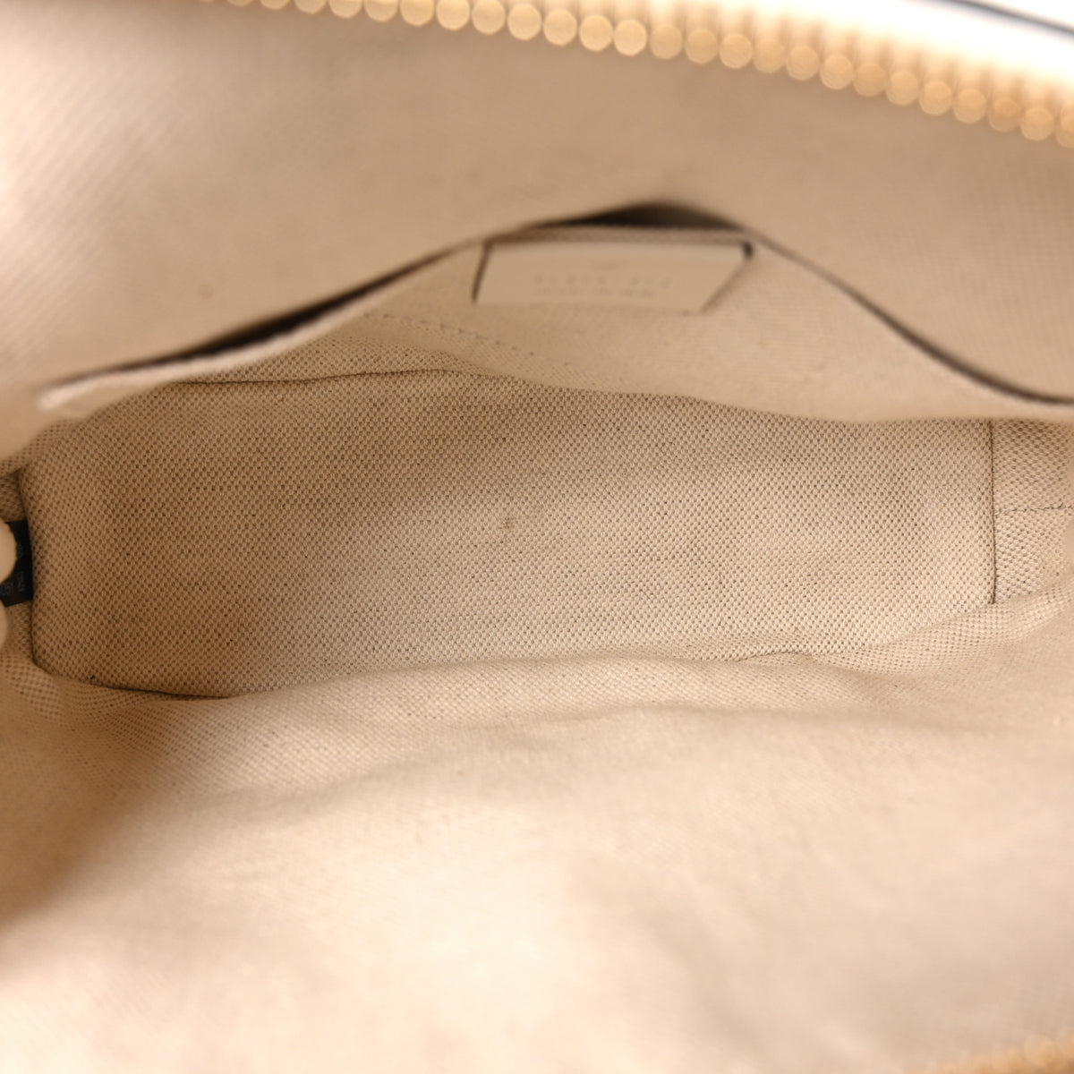 GG Supreme Monogram Azalea Calfskin Mini Horsebit 1955 Top Handle Bag Beige Ebony Mystic White