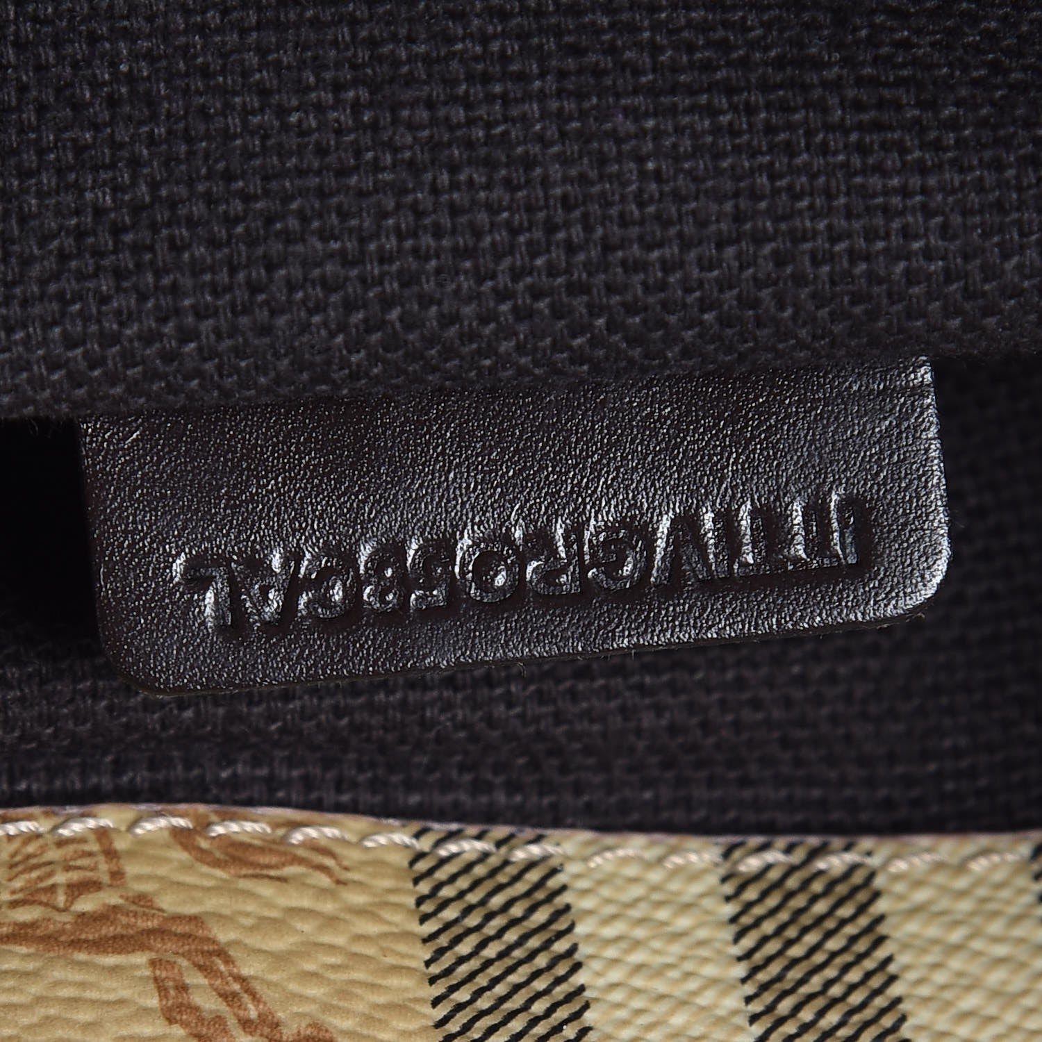 Burberry Haymarket Check Large Tote Chocolate 9 of 11