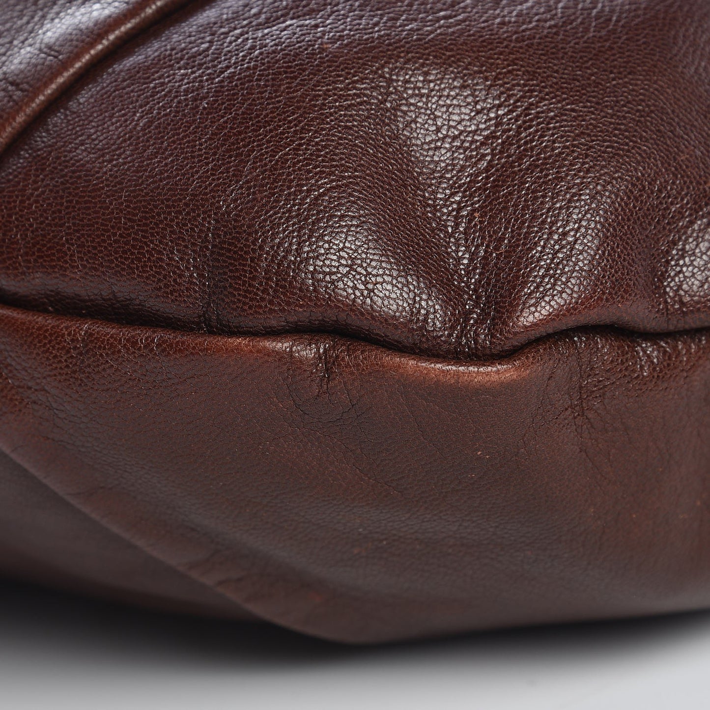 Sheepskin Mombasa Horn Hobo Brown