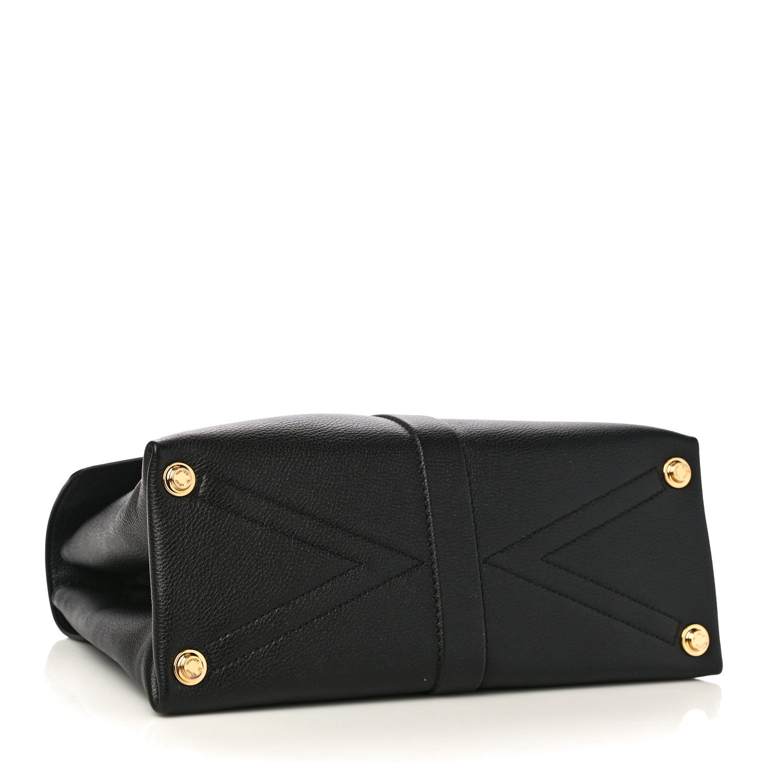 Louis Vuitton Grained Smooth Calfskin Rose Des Vents MM Black 5 of 10