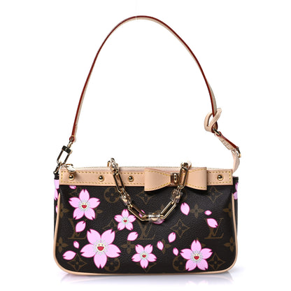 Louis Vuitton LV X TM Monogram Pochette Accessories Sakura Brown 7 of 10