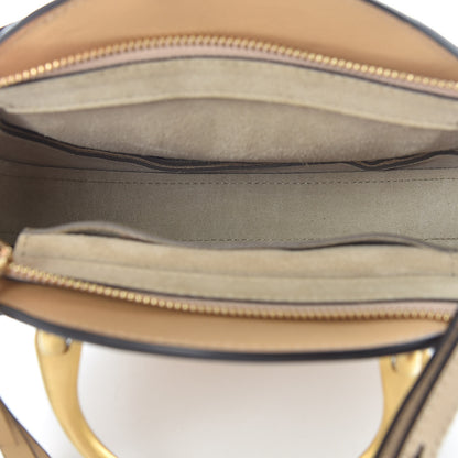 Chloe Calfskin Suede Small Pixie Bag Pearl Beige 7 of 9