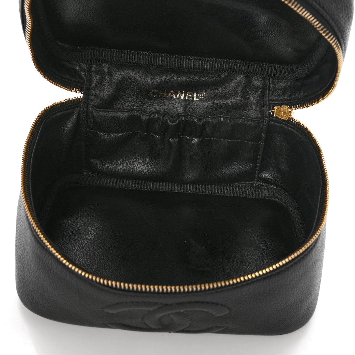 Caviar Vanity Cosmetic Case Black