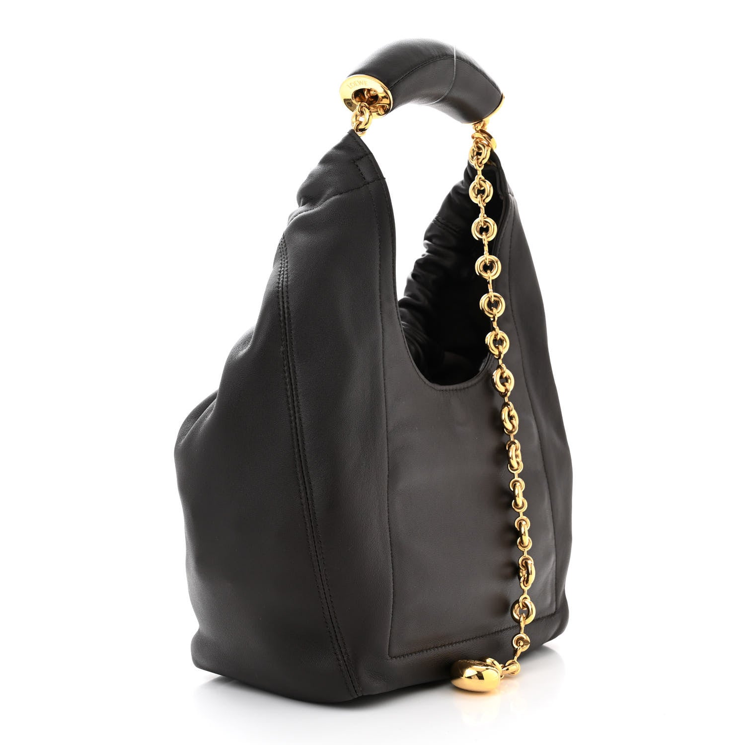 Loewe Nappa Small Squeeze Bag Chocolate 2 of 9