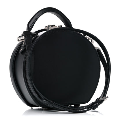 Saint Laurent Calfskin Small Mica Hat Box Black 2 of 11