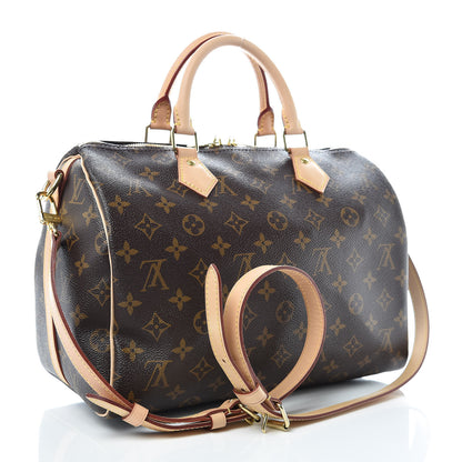 Louis Vuitton Monogram Speedy Bandouliere 30 3 of 9