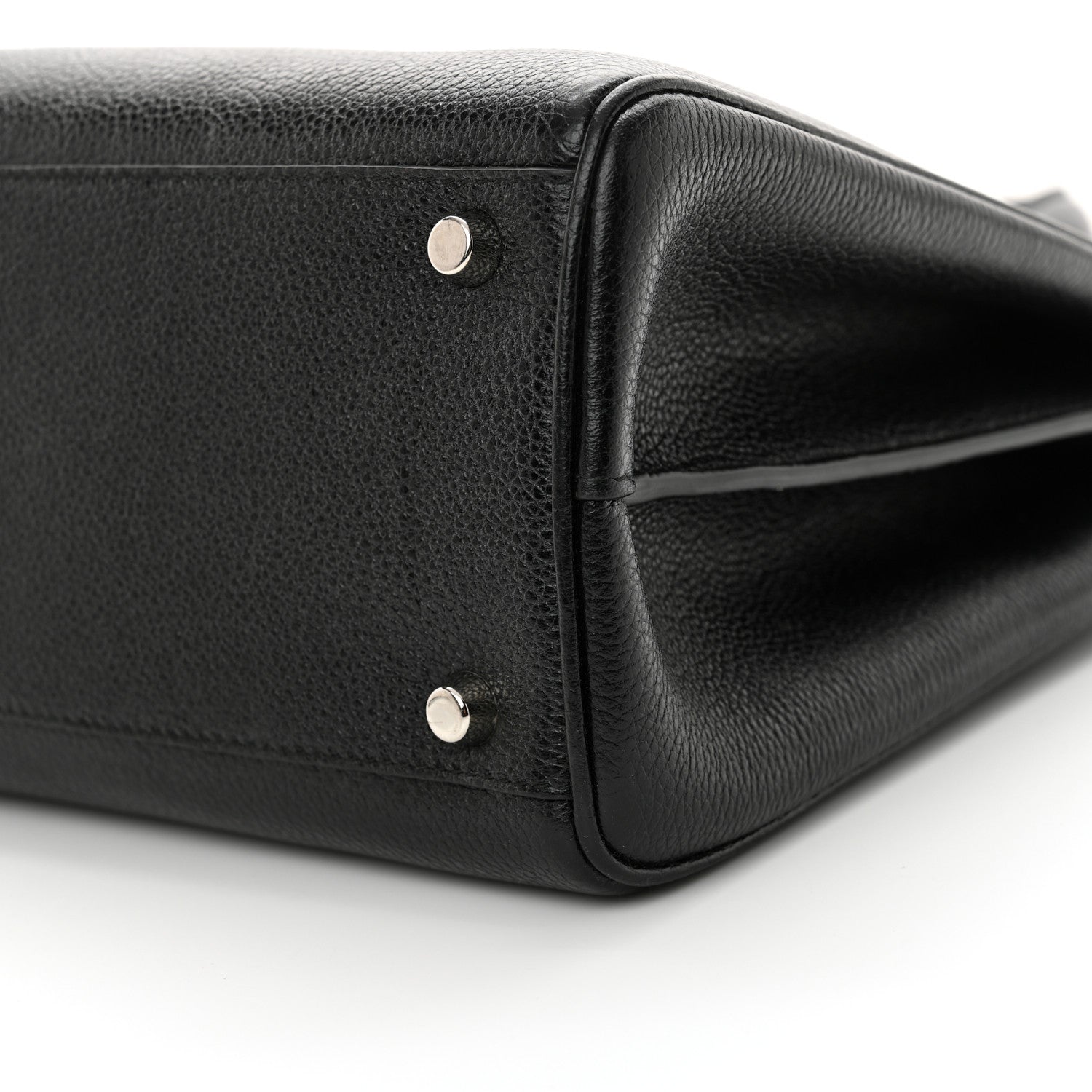 Gucci Grainy Calfskin Medium Zumi Top Handle Bag Black 10 of 10