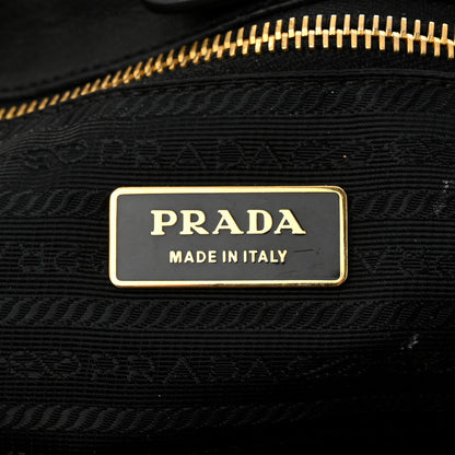 Prada Tessuto Nylon Tassel Tote Black 6 of 11