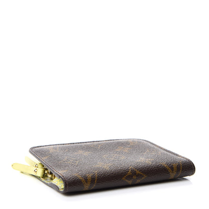 Louis Vuitton Monogram Fleuri Insolite Wallet PM Yellow 4 of 7