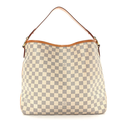 Louis Vuitton Damier Azur Delightful MM Pink 1 of 8
