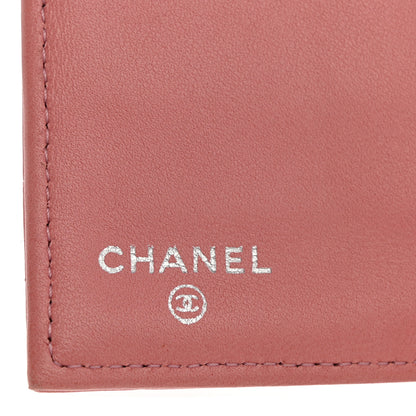 Chanel Lambskin Quilted Large Flap Wallet Pink 6 of 15