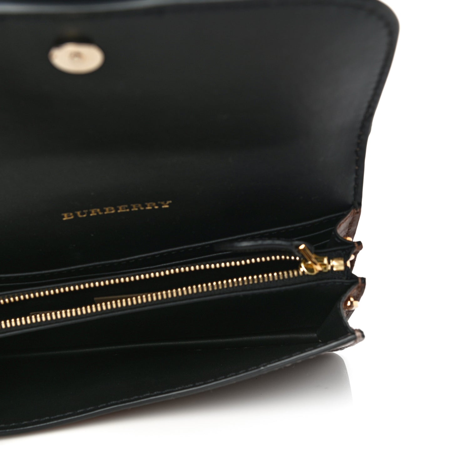 Grainy Calfskin Bridle Small Madison Buckle Bag Tan Black