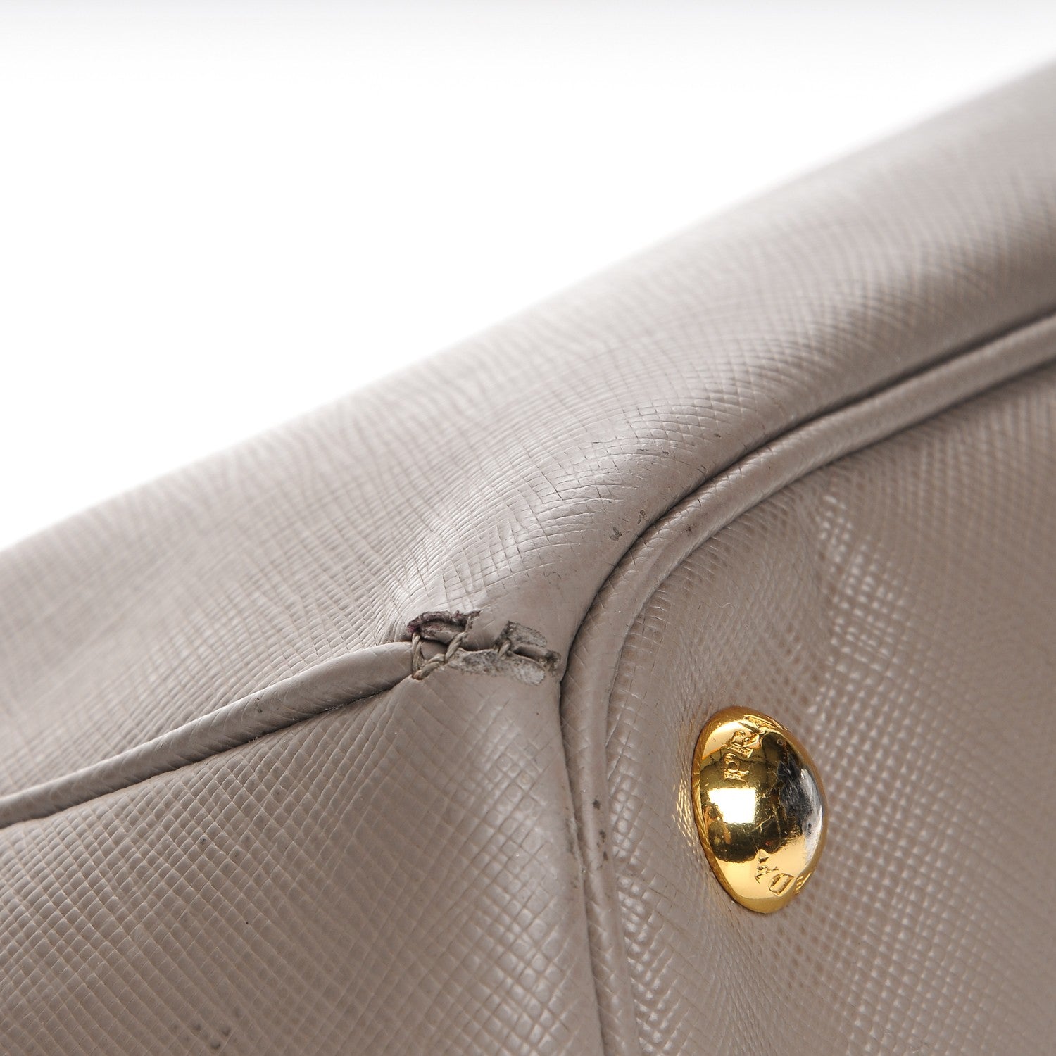 Prada Saffiano Large Galleria Double Zip Tote Argilla 9 of 16