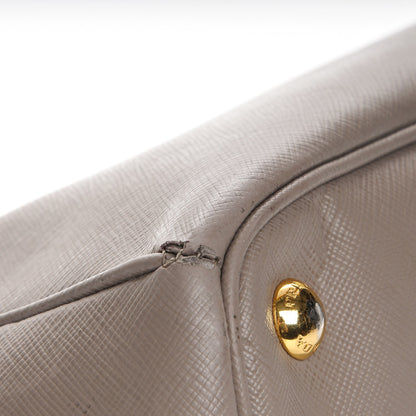 Prada Saffiano Large Galleria Double Zip Tote Argilla 9 of 16