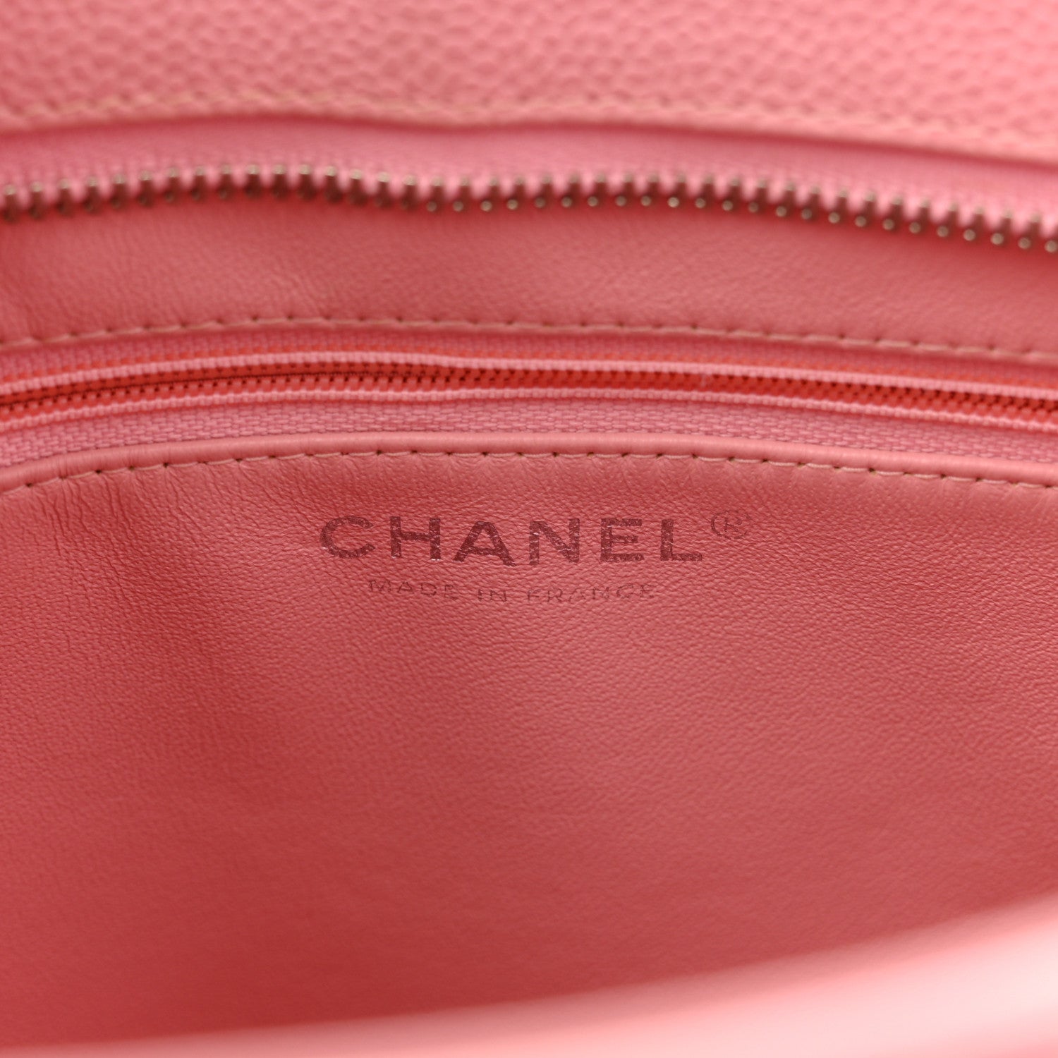 Chanel Caviar Medallion CC Tote Light Pink 6 of 13
