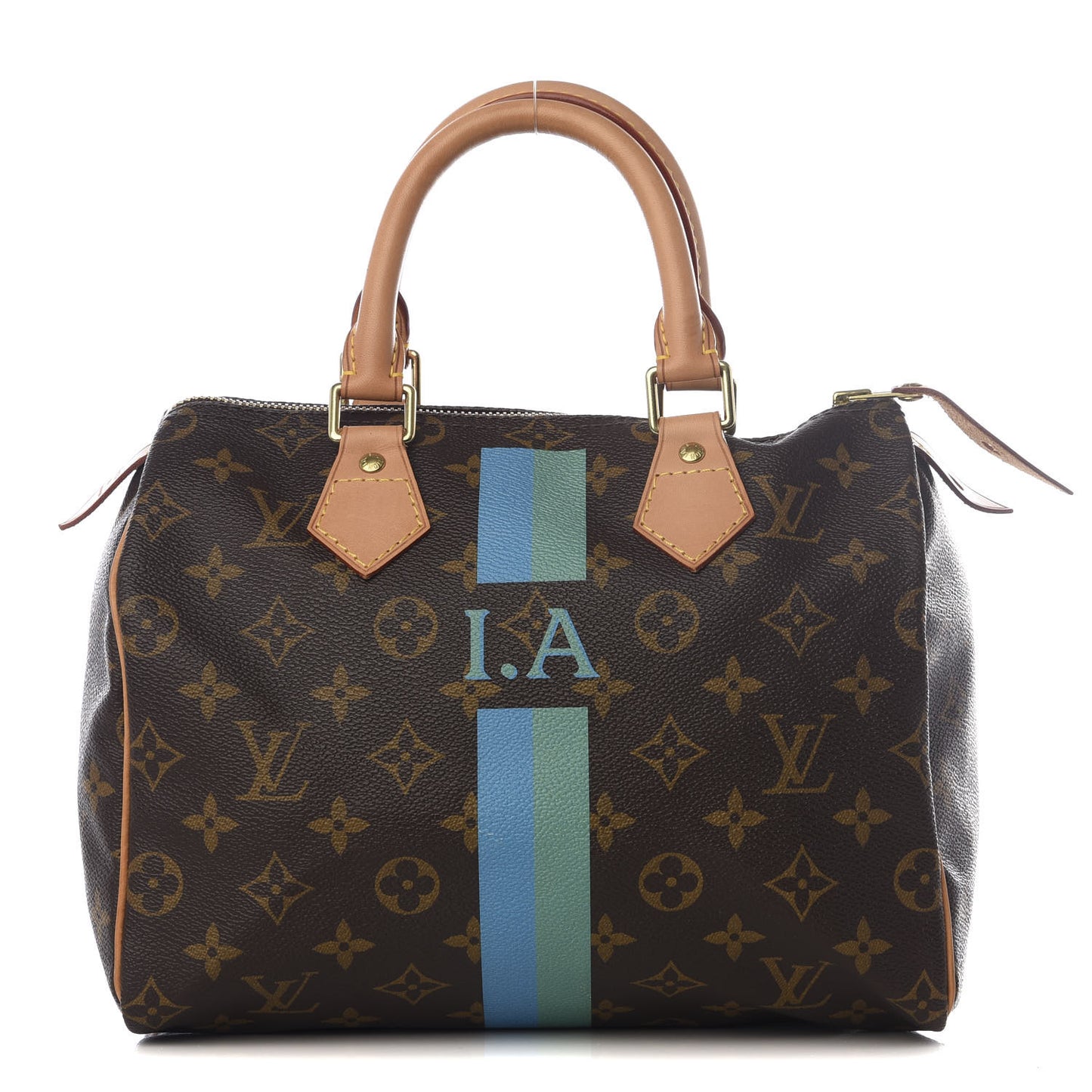 Monogram My LV Heritage Speedy 25 Vert Clair Blue