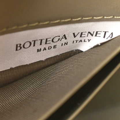 Bottega Veneta Calfskin Maxi Intrecciato Cassette Pouch On Strap Travertine 7 of 11