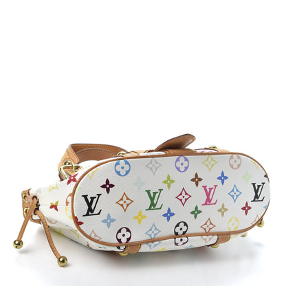 Louis Vuitton Monogram Multicolor Theda GM White 3 of 7