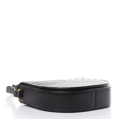 Saint Laurent Calfskin Quilted Y Joan Satchel Black 4 of 13
