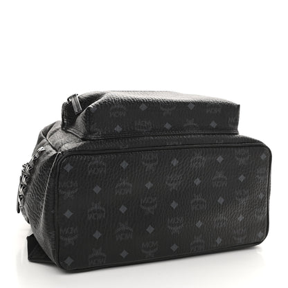 MCM Visetos Large Stark Backpack Black 4 of 16