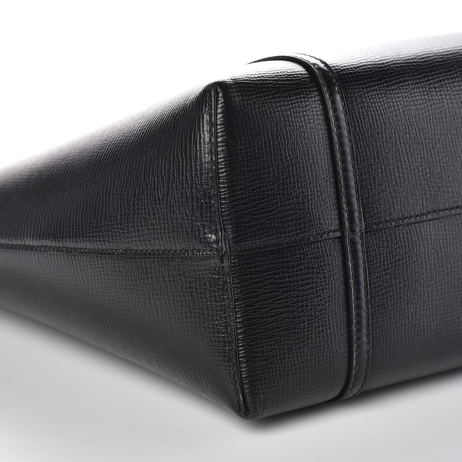 Dolce & Gabbana Textured Calfskin Miss Escape Tote Black 7 of 10