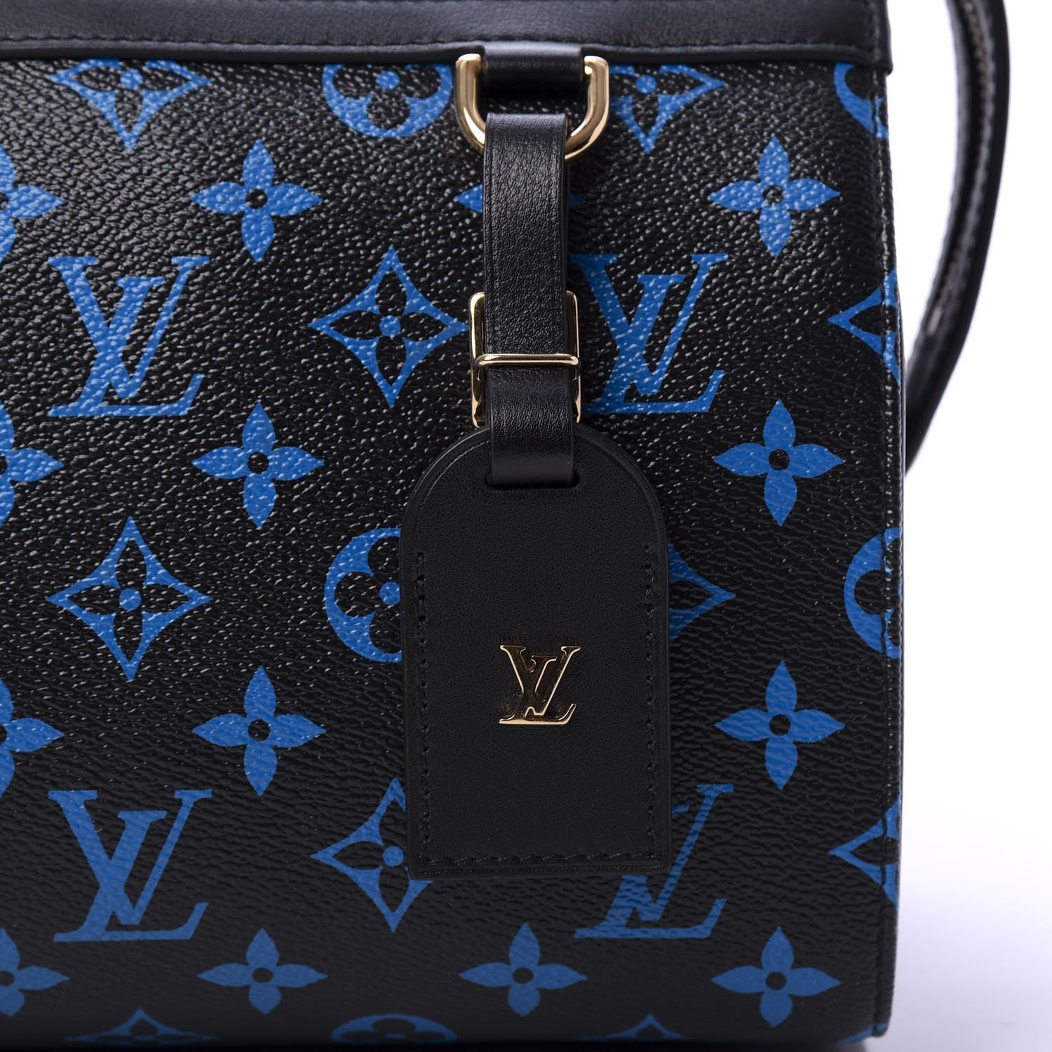 Louis Vuitton Colored Monogram Speedy Amazon PM Blue Black 9 of 10