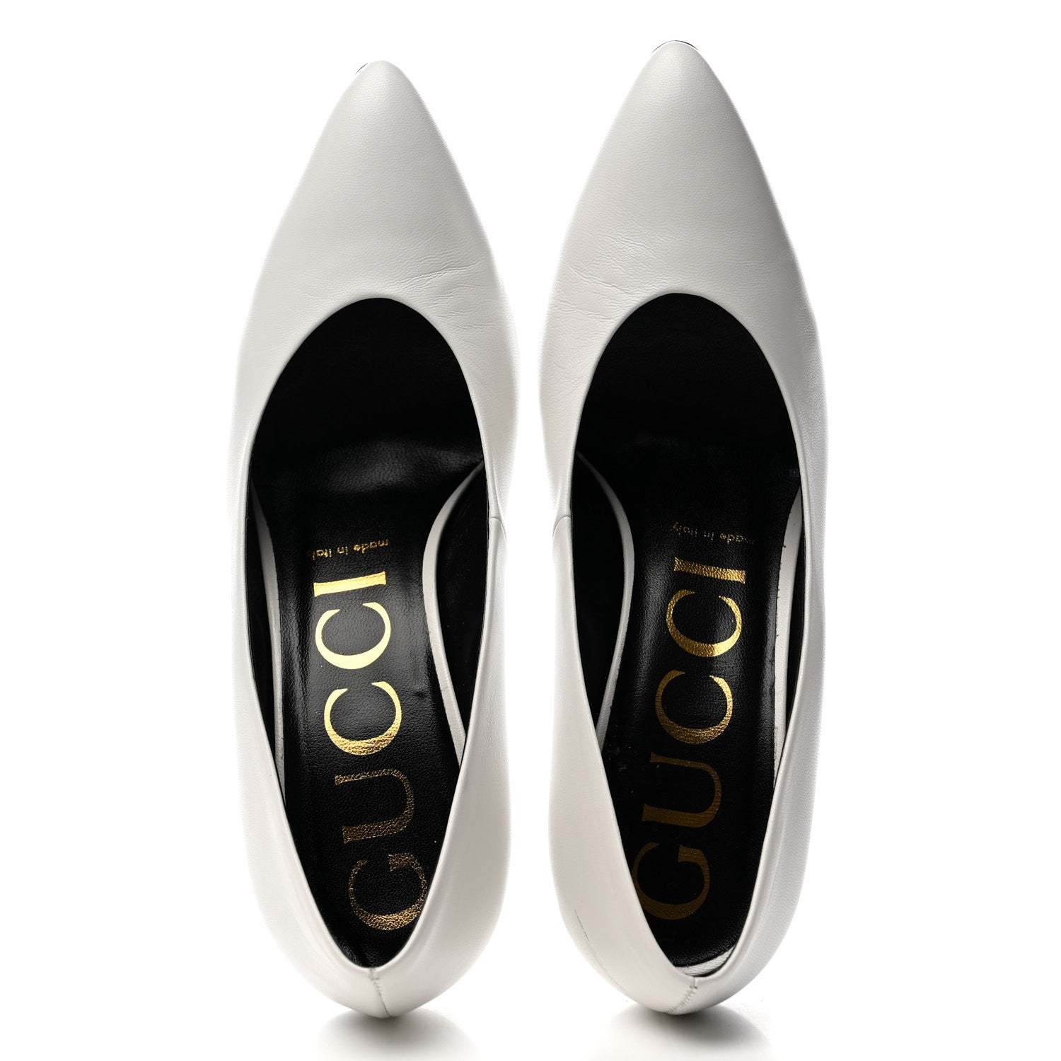 Gucci Malaga Kid Pumps 38 White 2 of 11