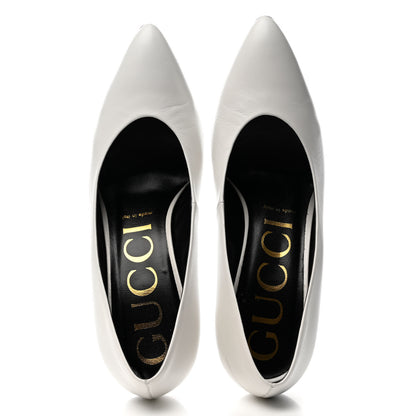 Gucci Malaga Kid Pumps 38 White 2 of 11