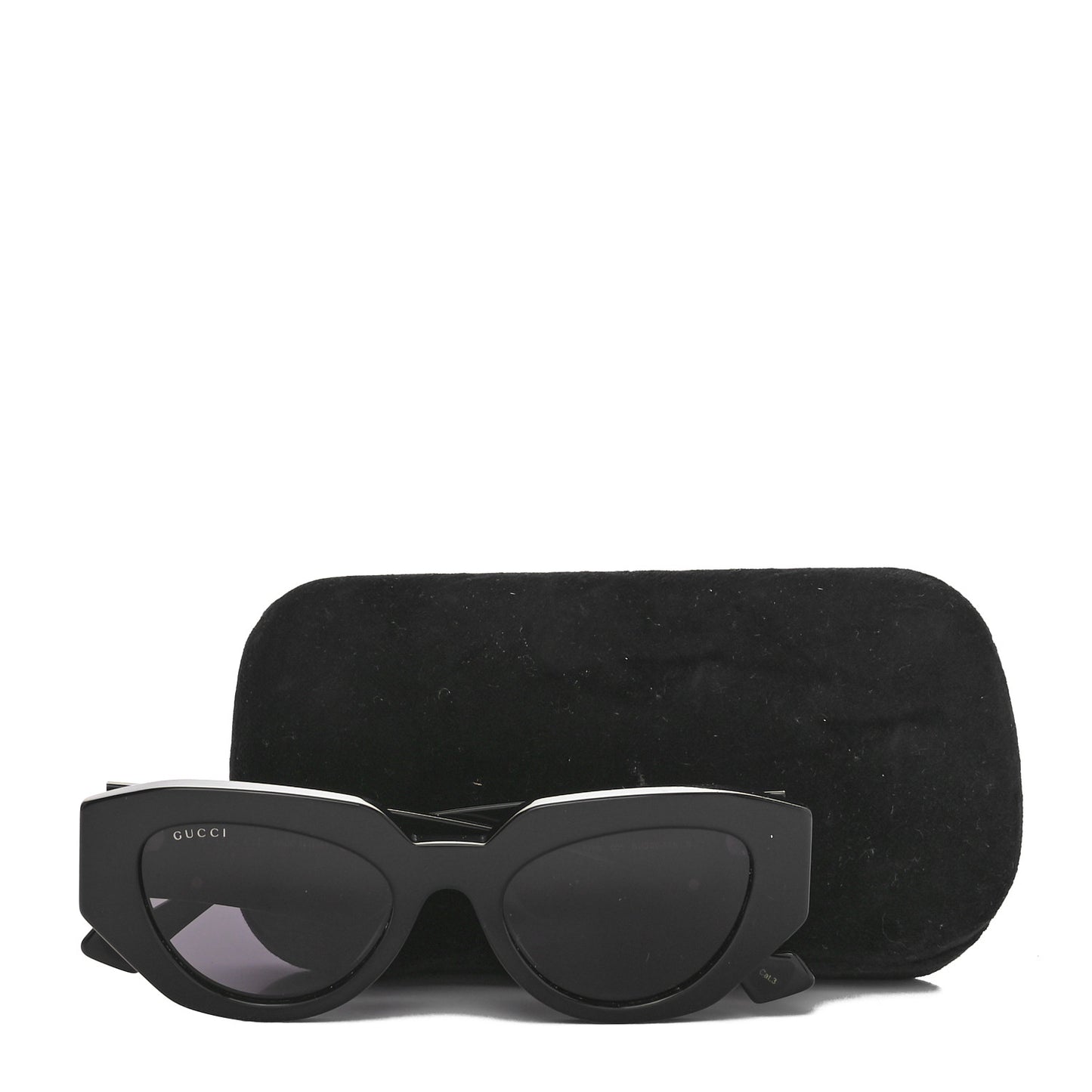 Acetate Cat Eye Sunglasses GG1421S Black