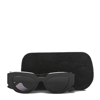 Gucci Acetate Cat Eye Sunglasses GG1421S Black 7 of 7
