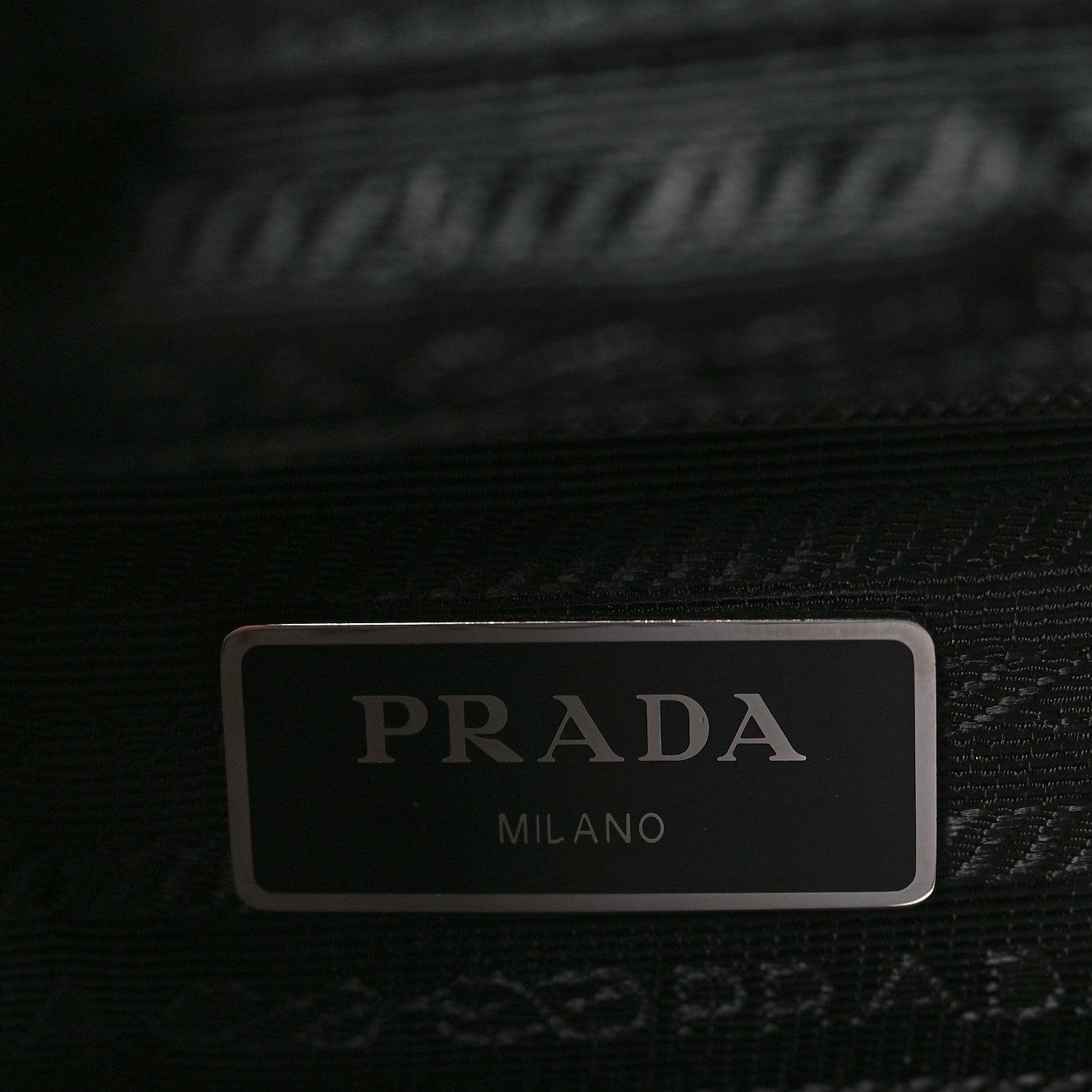 Prada Tessuto Nylon Saffiano Small Backpack Black 6 of 10