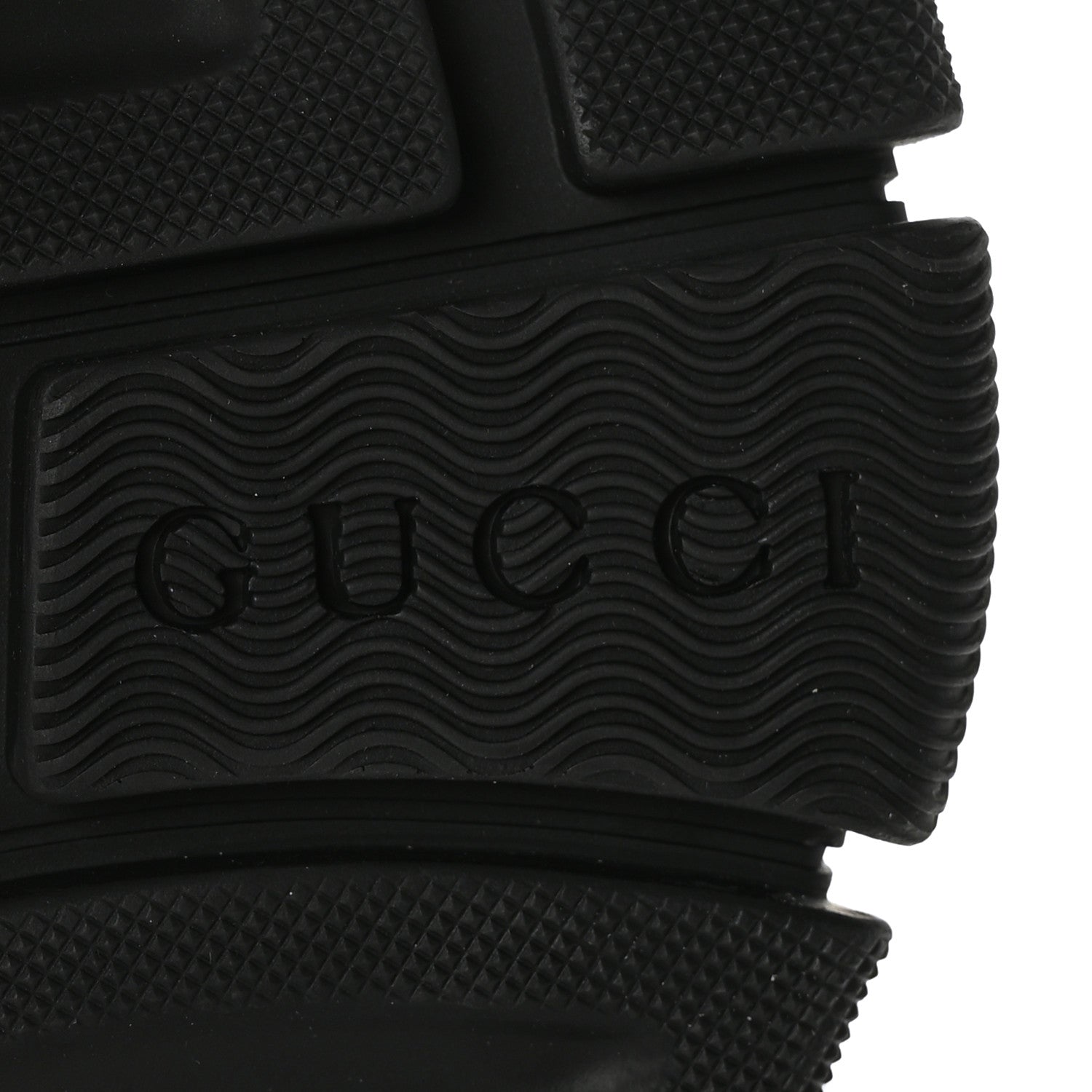 Gucci X SEGA Mesh Suede Calfskin Removable Crystals Womens Flashtrek Sneakers 36 Black Silver 6 of 6