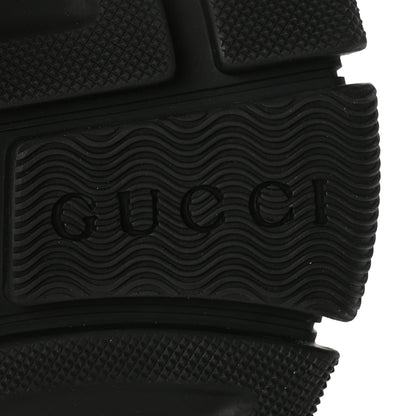 Gucci X SEGA Mesh Suede Calfskin Removable Crystals Womens Flashtrek Sneakers 36 Black Silver 6 of 6