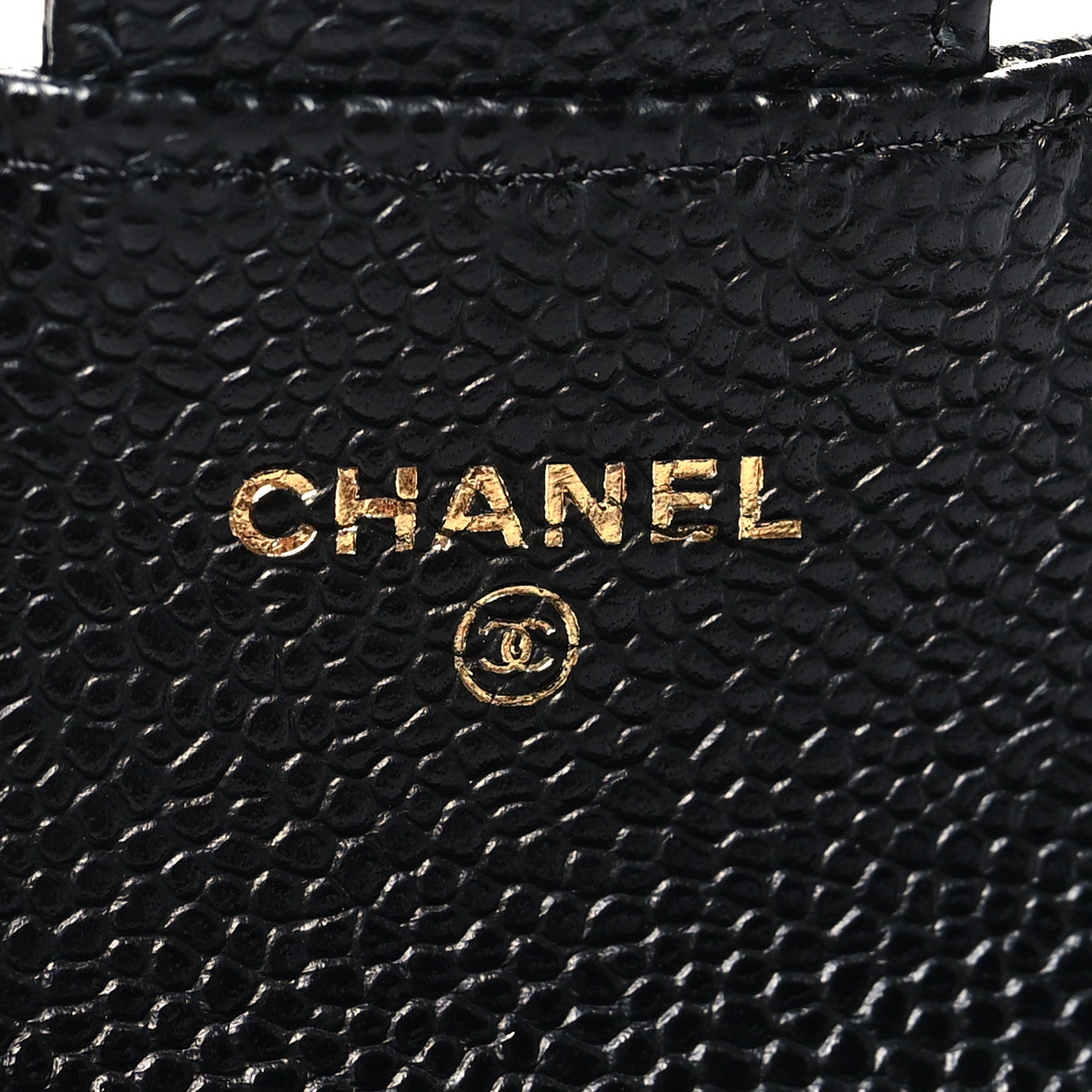 Chanel Caviar Quilted Flap Card Holder Black 6 of 9