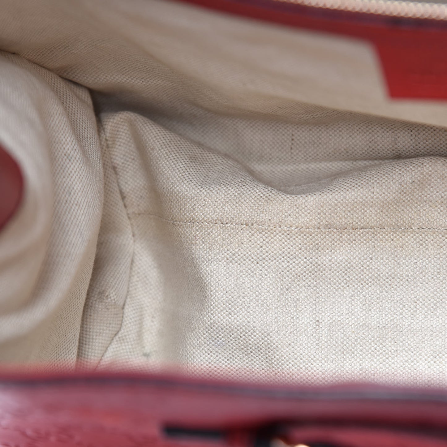Guccissima Large Emily Chain Shoulder Bag Red