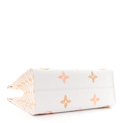 Louis Vuitton Monogram Giant By The Pool 2.0 Onthego MM Beige 4 of 10