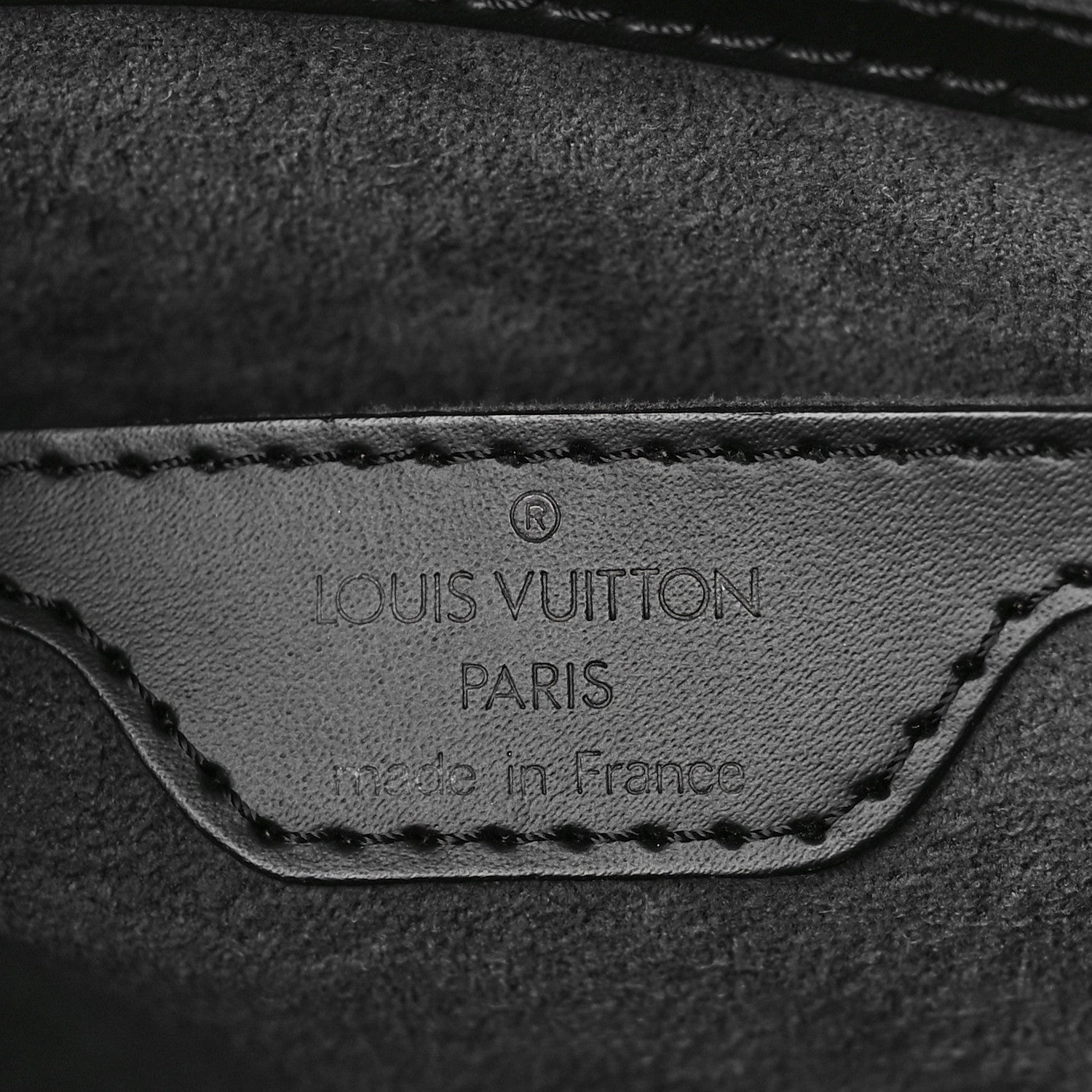 Louis Vuitton Epi Saint Jacques PM Black 6 of 8