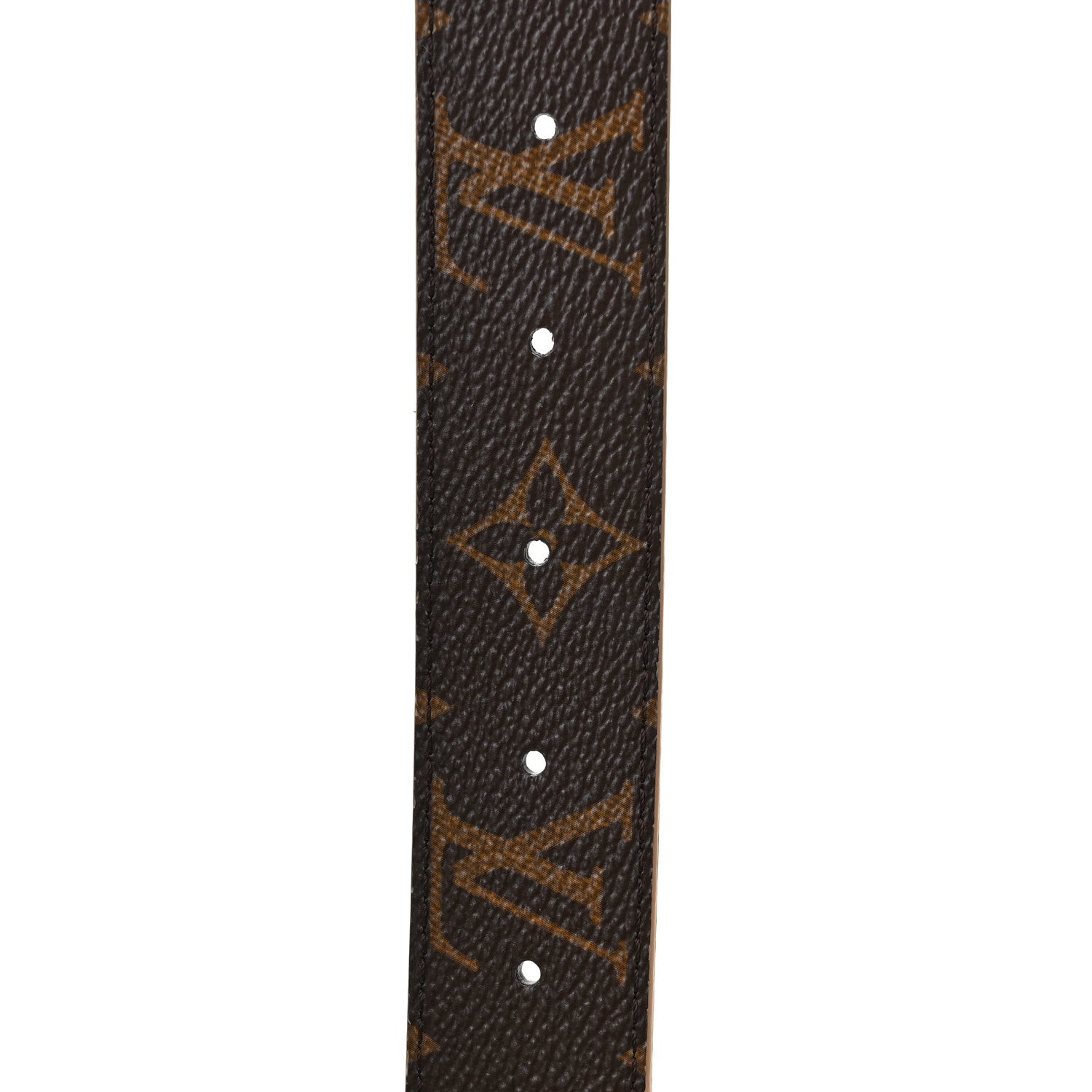 Louis Vuitton Monogram Calfskin 30mm LV Initiales Reversible Belt 85 34 Arizona 3 of 5