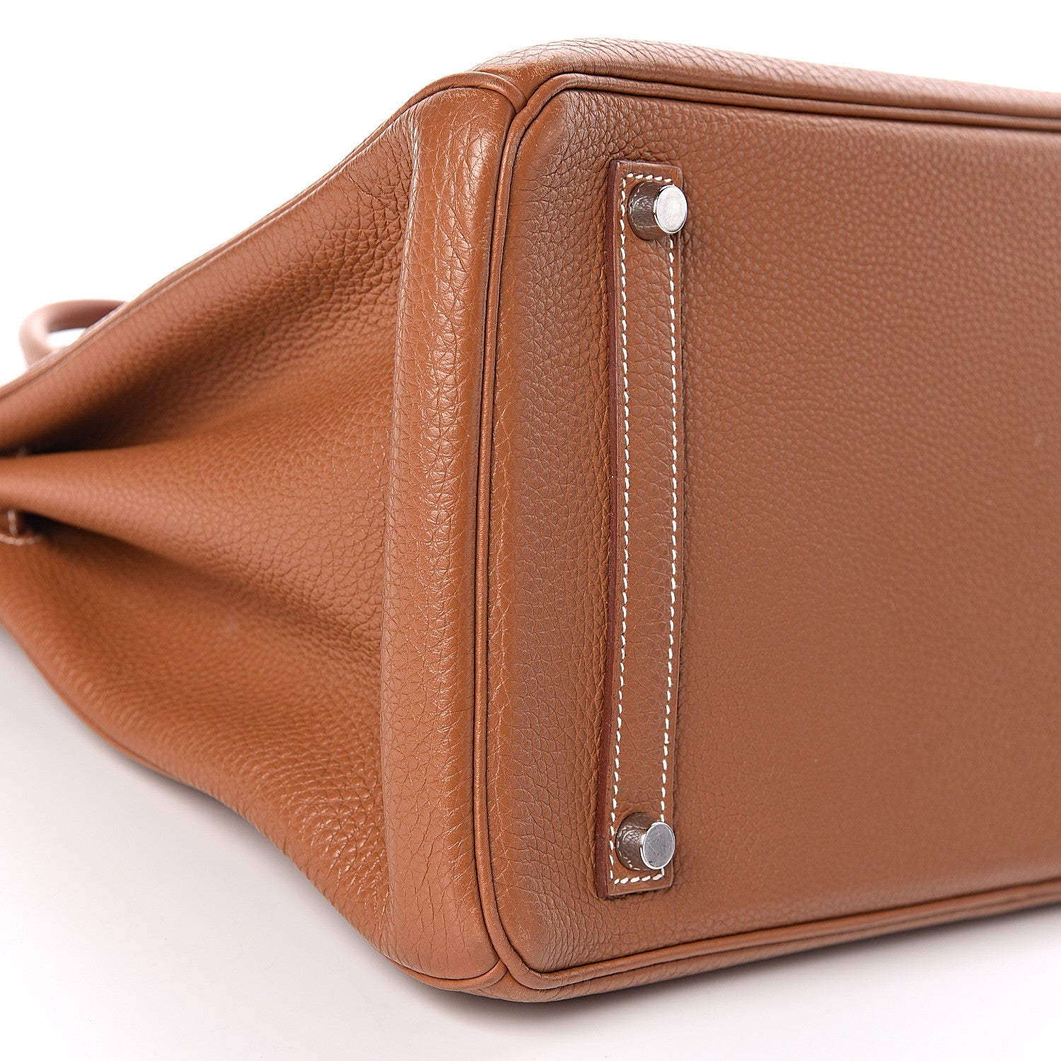 Hermes Taurillon Clemence Birkin 35 Gold 37 of 41