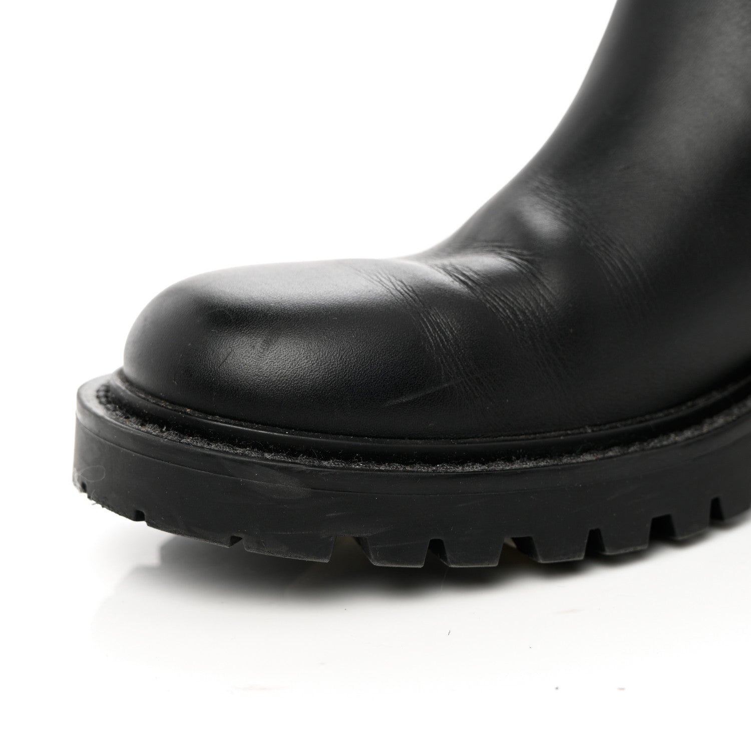 Christian Dior Technical Fabric Calfskin D-Major Boots 37 Black White 9 of 9