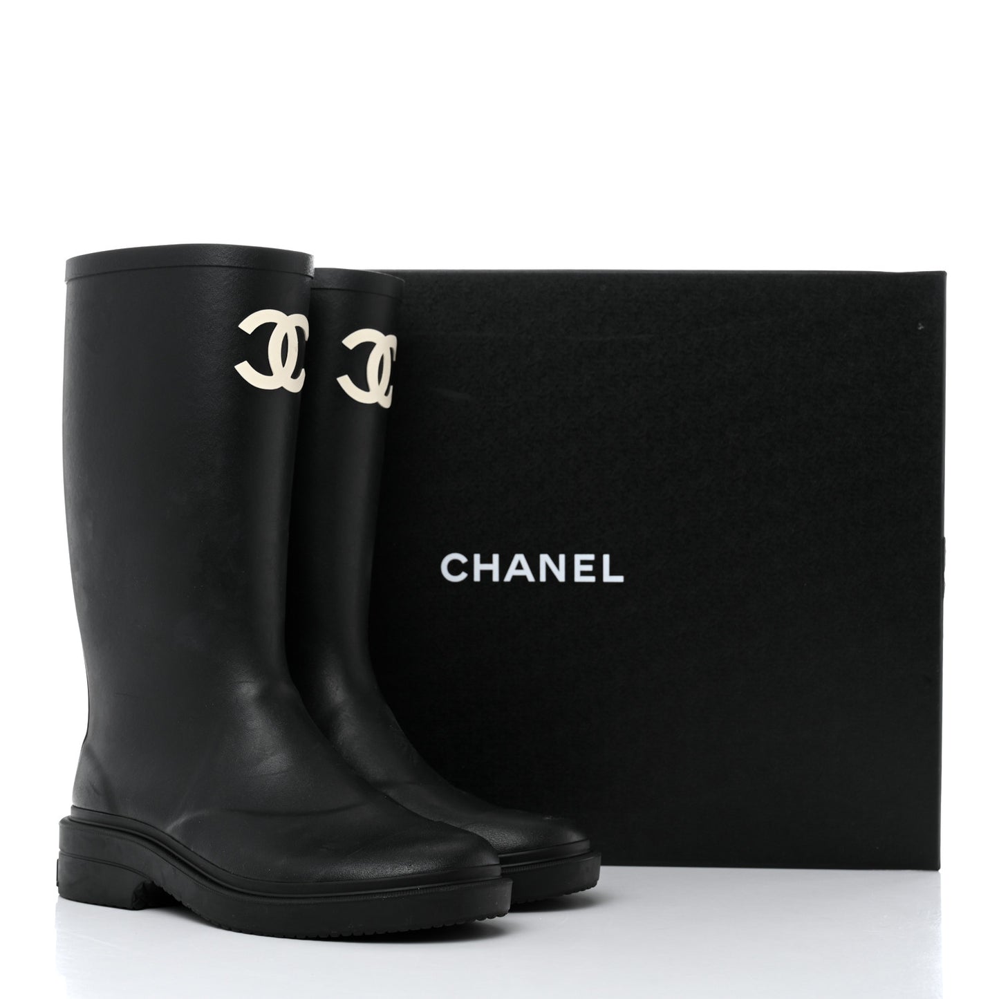 Caoutchouk CC High Boots 36 Black
