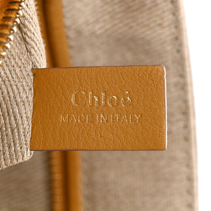 Chloe Grained Calfskin Medium Penelope Shoulder Bag Dusty Gold 6 of 10