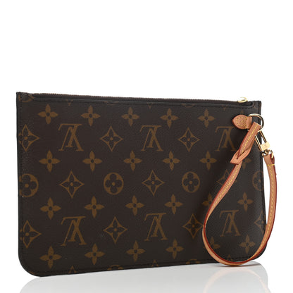 Louis Vuitton Monogram Neverfull MM GM Pochette 6 of 14