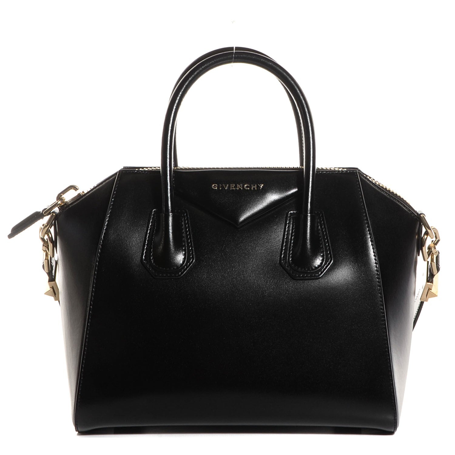 Givenchy Shiny Lord Calfskin Small Antigona Black 1 of 11