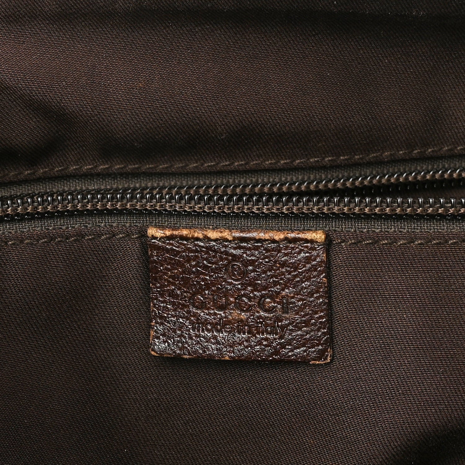 Gucci Monogram Small Flap Messenger Bag Beige Dark Brown 6 of 13